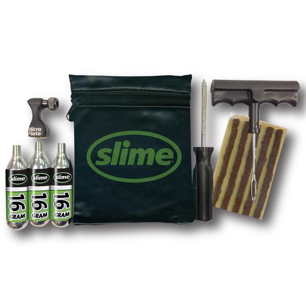 Slime ATV / Trailer bandenreparatieset met CO2 patronen