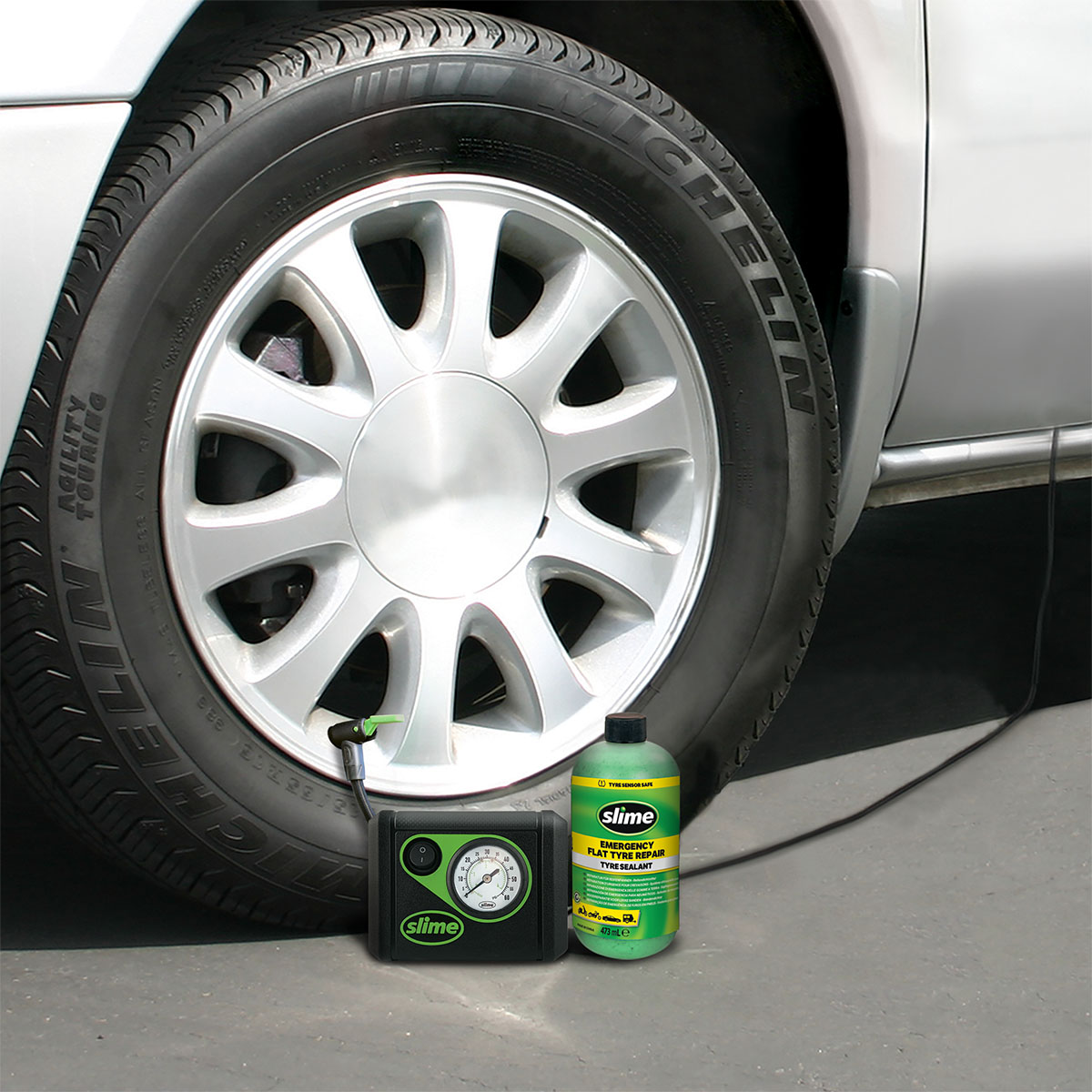 Slime Smart Repair noodreparatieset voor lekke banden - Afbeelding 3