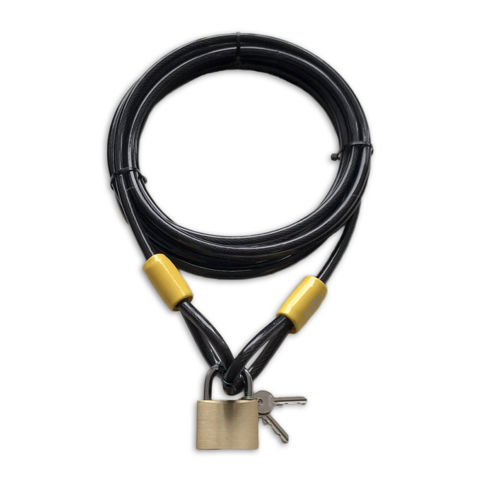 Kabelslot 5 m met hangslot