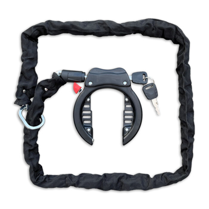Ringslot met ketting