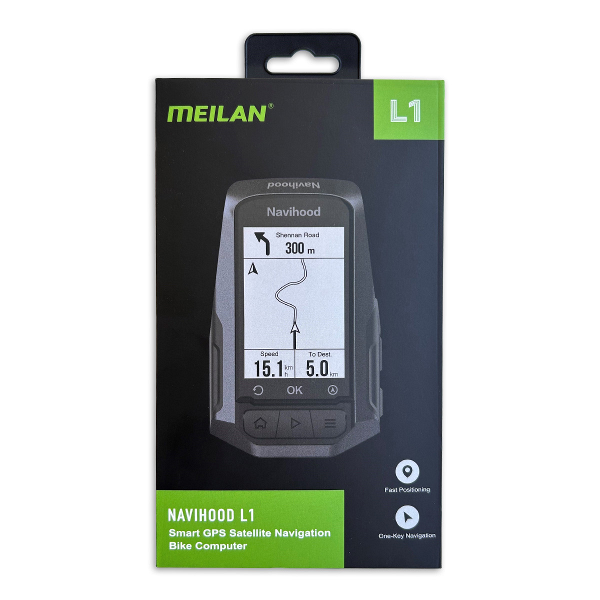 Fietscomputer GPS Navigatie L1 Navihood - Afbeelding 3