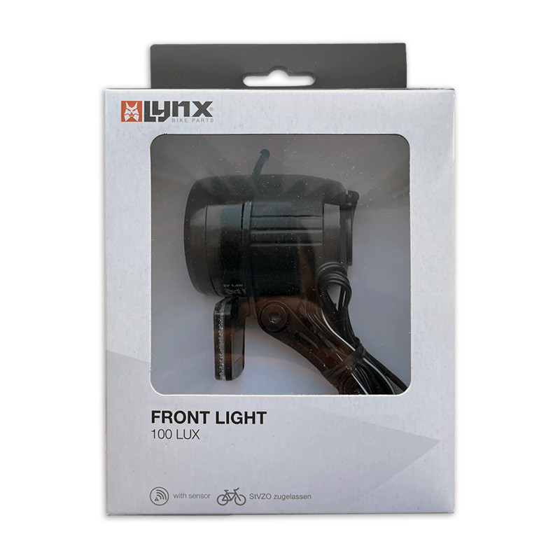 Koplamp Dynamo Max+ Sensor 100 Lux - Afbeelding 2