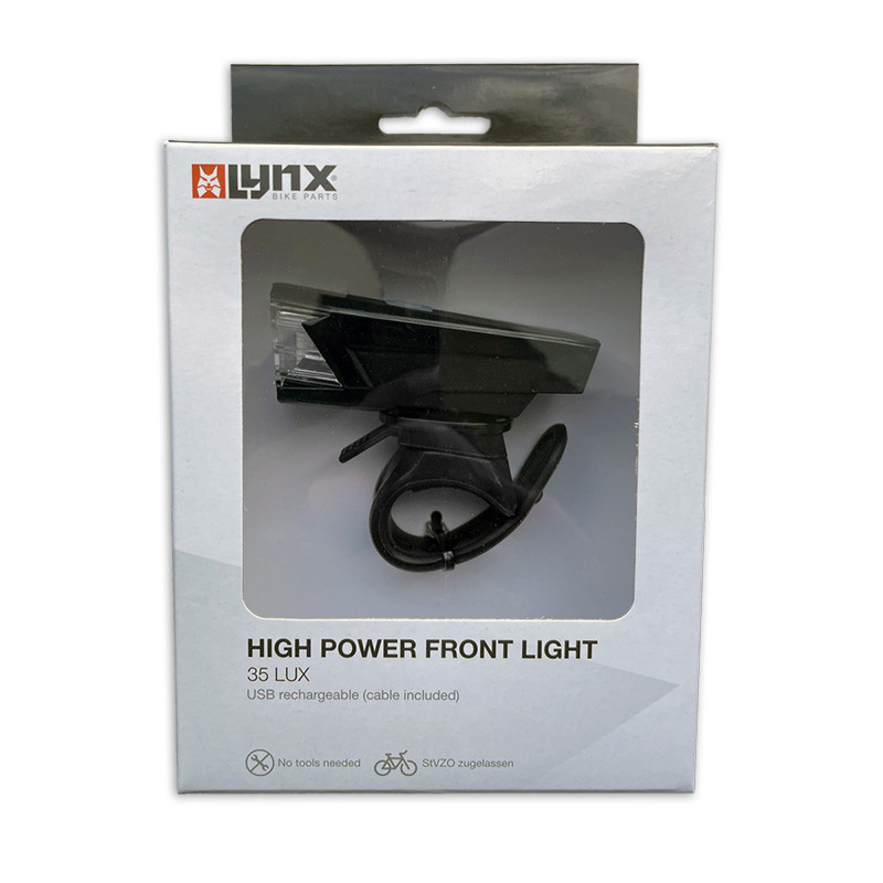 Koplamp USB High Power 35 Lux - Afbeelding 2