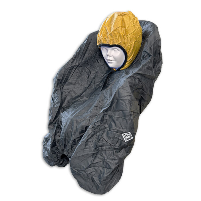 Regenponcho voor fietsstoeltje