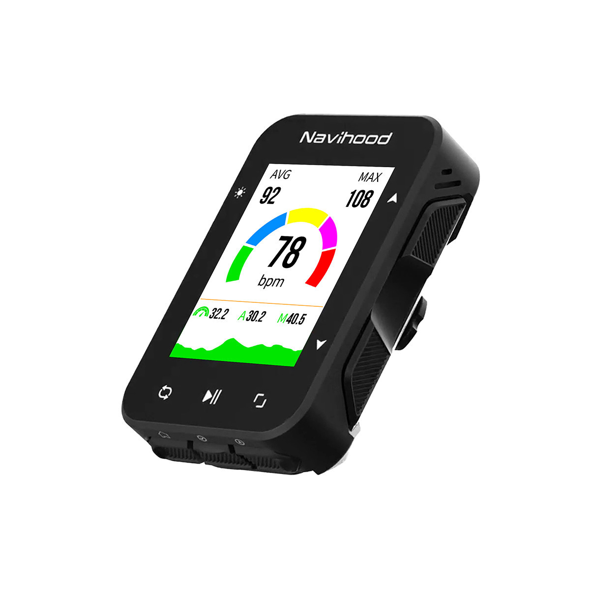 Fietscomputer GPS Navigatie L2 Navihood - Afbeelding 2