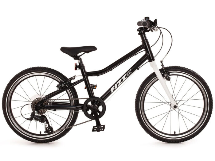 kinderfiets FIZZ 20 7 versnellingen mat zwart